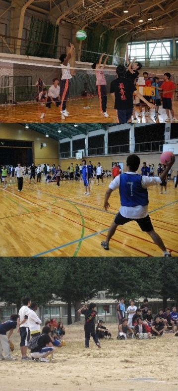 本郷・射水両キャンパス合同の球技大会を開催しました