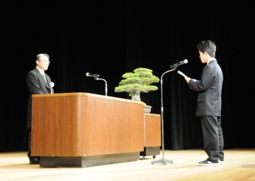 平成２４年度入学式が挙行されました