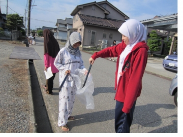 本郷キャンパス学生寮（仰岳寮）ボランティア清掃を行いました