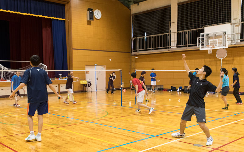 バドミントン部 部活動紹介 キャンパスライフ 富山高等専門学校