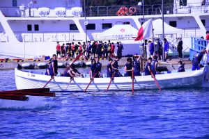 第56回全国商船高等専門学校漕艇大会において、富山高専Aチームが3位に入賞しました。