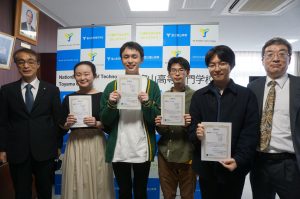 電子情報工学科学生がBeyond 5Gオープンディスカッションで最優秀アイデア賞を受賞