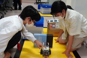 富山高専ジュニアドクター育成塾「ロボットプログラミング実習①～③」を実施しました。