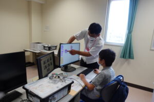 富山高専ジュニアドクター育成塾「ロボットプログラミング実習①～③」を実施しました。