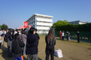 和海寮防火訓練を実施しました。（射水キャンパス）