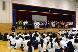 北陸地区高専体育大会壮行会を開催しました。