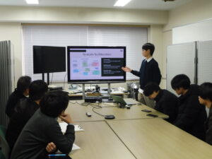 シンガポール・テマセクポリテクニック短期留学生の研究成果発表会及び修了式を開催しました。