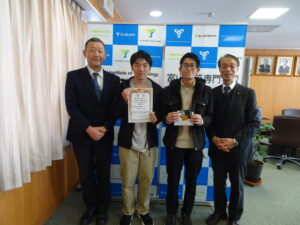 第５回とやまドローン学生交流競技大会において入賞しました。